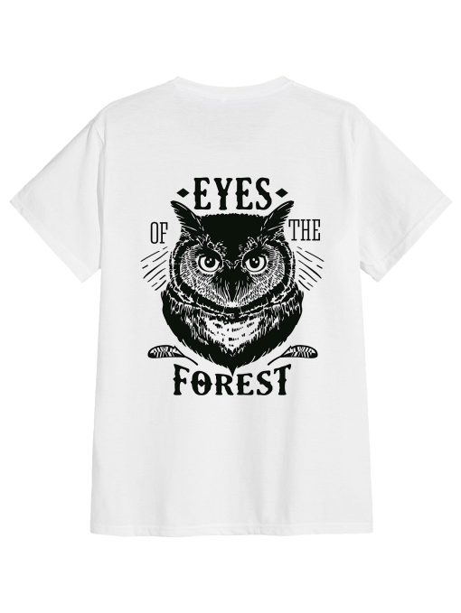 Eyes of the forest OWL T-Shirt TPKJ3