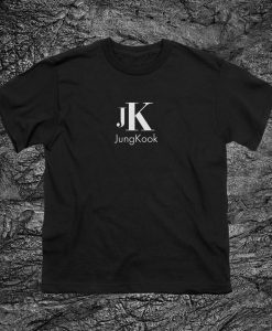 BTS Jungkook CK JK T Shirt