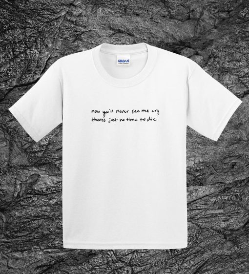 Billie Eilish Lyrics Glock Tucked T Shirt