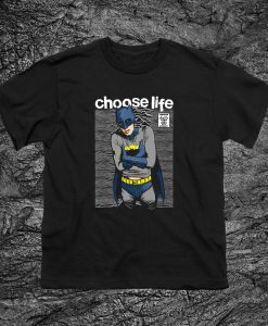 Choose Life Trainspotting Batman T Shirt