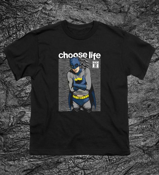 Choose Life Trainspotting Batman T Shirt