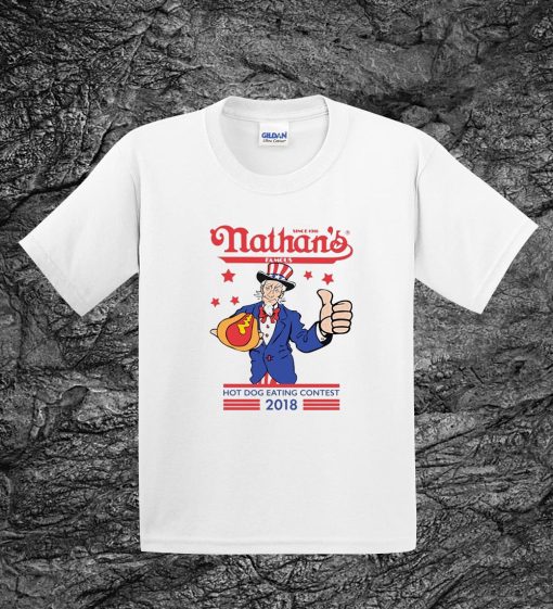 Nathan's Famous Hot Dog Eating Contest Joey Chestnut T Shirt