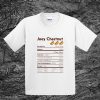 joey chestnut nutrition facts T Shirt