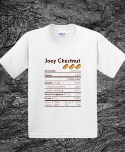 joey chestnut nutrition facts T Shirt